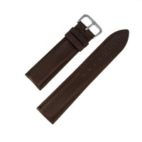 Ремешок кожаный AONO SAN 8807A 0142 коричневый темный 18 мм
