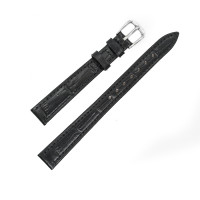 Ремешок кожаный AONO SAN 8801A черный 12 мм 