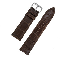 Ремешок кожаный AONO SAN 8801A 1847 коричневый темный 22 мм