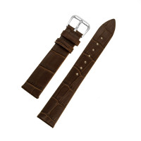Ремешок кожаный AONO SAN 8801L 2530 коричневый темный 18 мм