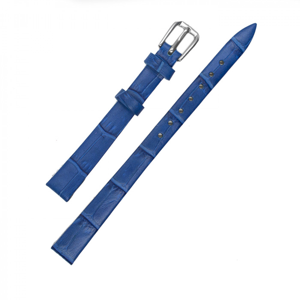 Ремешок кожаный AONO SAN 8801L синий 08мм