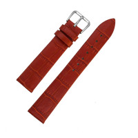 Ремешок кожаный AONO SAN 8801L 3177 красный 16 мм