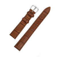 Ремешок кожаный AONO SAN 8801A 3990  коричневий светлый 12 мм