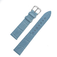 Ремешок кожаный AONO SAN 8801L 3969 голубой 20 мм