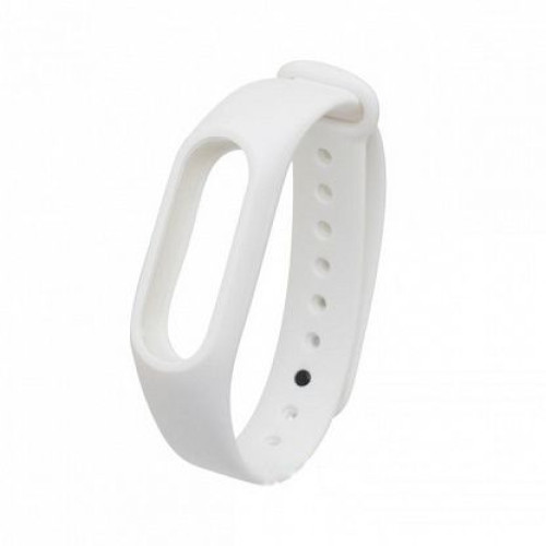 ремінець каучуковий до Mi Band 2 білий арт.1266