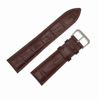 Ремешок кожаный AONO SAN 8801 3939 коричневый темный 23 мм