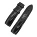 Ремінець Remeshop® HAND MADE  Croc Original  чорний 22 мм арт.5136 . 
