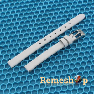 Ремешок кожаный Hightone SH215 8мм белый