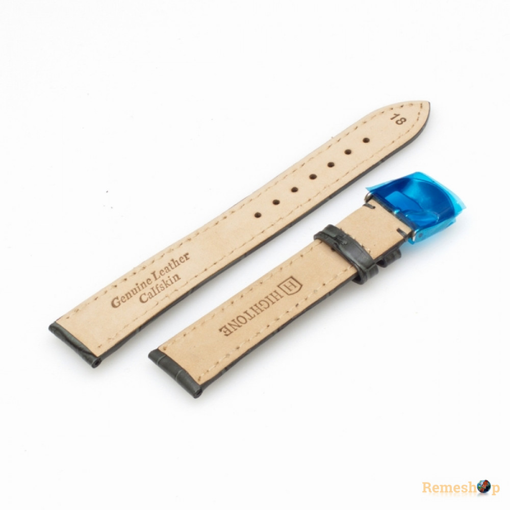 Ремешок кожаный Hightone SH304 18мм серый