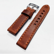 Ремінець Hand Made Remeshop® WK-04 3358 коричневий 20 мм.
