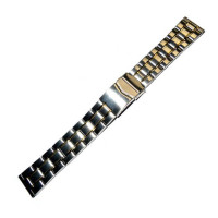 Браслет стальной INOX 3481 комбинированый 20мм