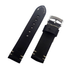 Ремінець Hand Made Remeshop® WK-01 3611 чорний 20 мм.