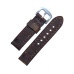 Ремінець Hand Made Remeshop® WK-04 3698 коричневий темний 22 мм.