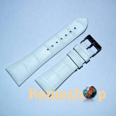 Ремінець шкіряний Stailer Premium-F 322 білий 32 мм