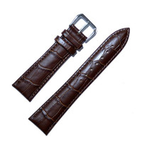 Ремешок кожаный Slava® SL 285 коричневый 20 мм