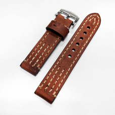 Ремінець Hand Made Remeshop® WK-03 3336 коричневий 22 мм.