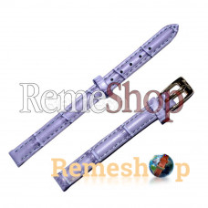 Ремешок кожаный Stailer STR-158 фиолетовый 8 мм