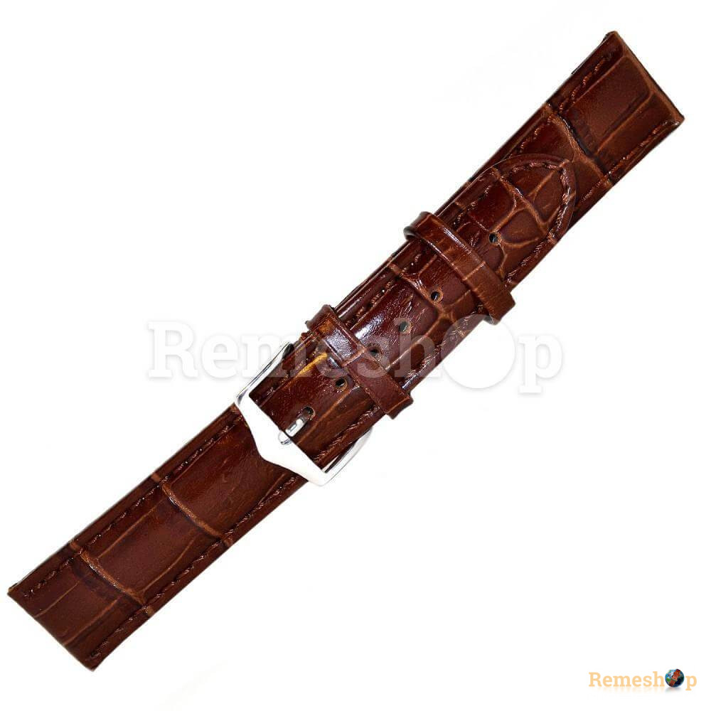 Ремешок кожаный CHERMOND 895 коричневый 26 мм