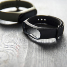 ремінець каучуковий до Mi Band 3 чорний арт.1144