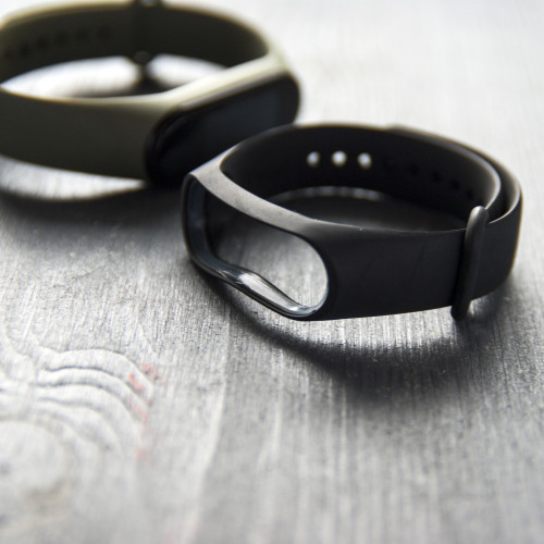 ремінець каучуковий до Mi Band 3 чорний арт.1144