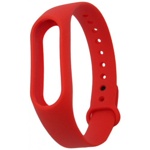 ремінець каучуковий до Mi Band 2 червоний арт.1244