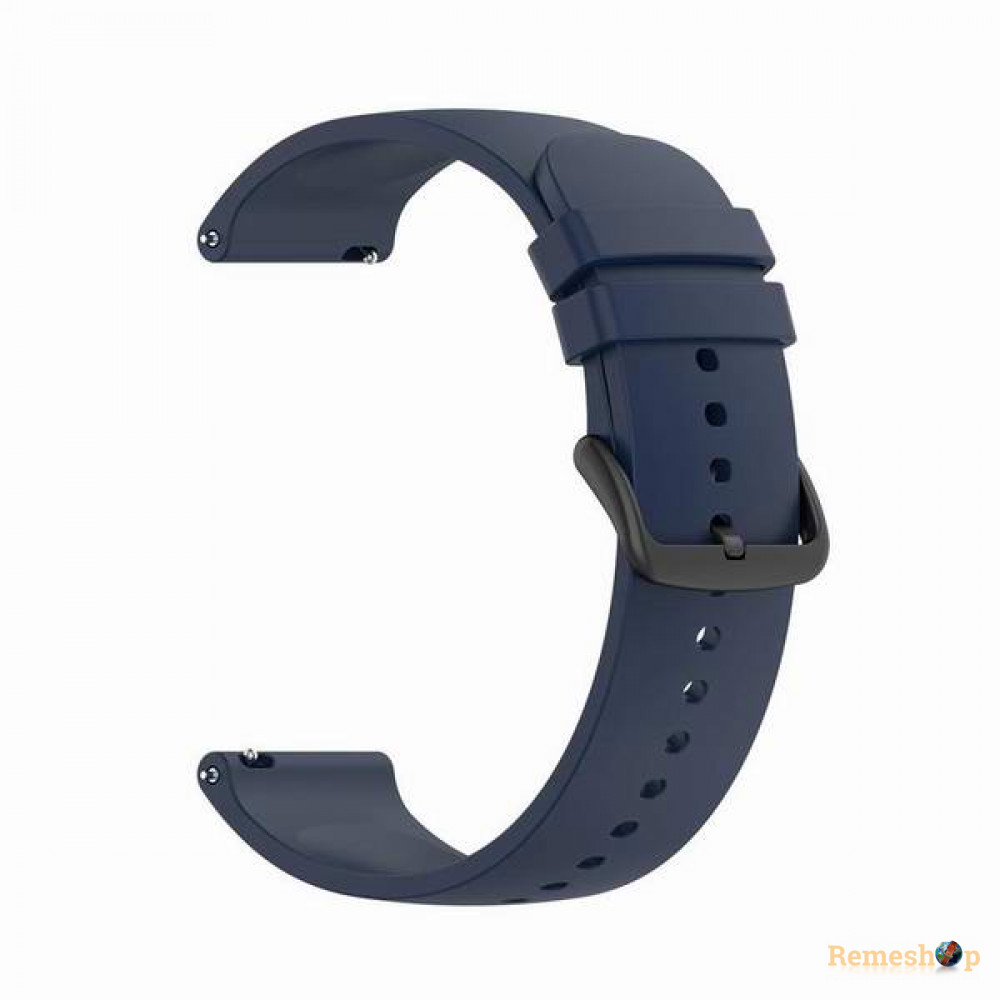 Ремешок силиконовый G26 5374 синий 22мм