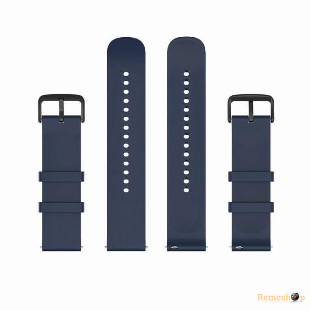 Ремешок силиконовый G26 5374 синий 22мм