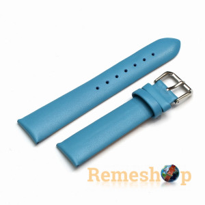 Ремешок кожаный Slava® SL 241 голубой 18мм