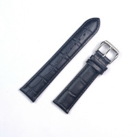 Ремешок кожаный Slava® SL 285 черный 20 мм