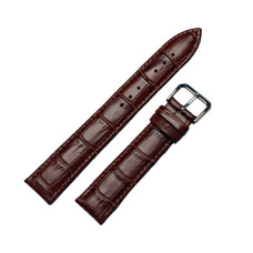 Ремінець шкіряний Slava® 285L коричневий 20 мм.