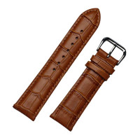 Ремешок кожаный Slava® SL 285 светло-коричневый 22 мм