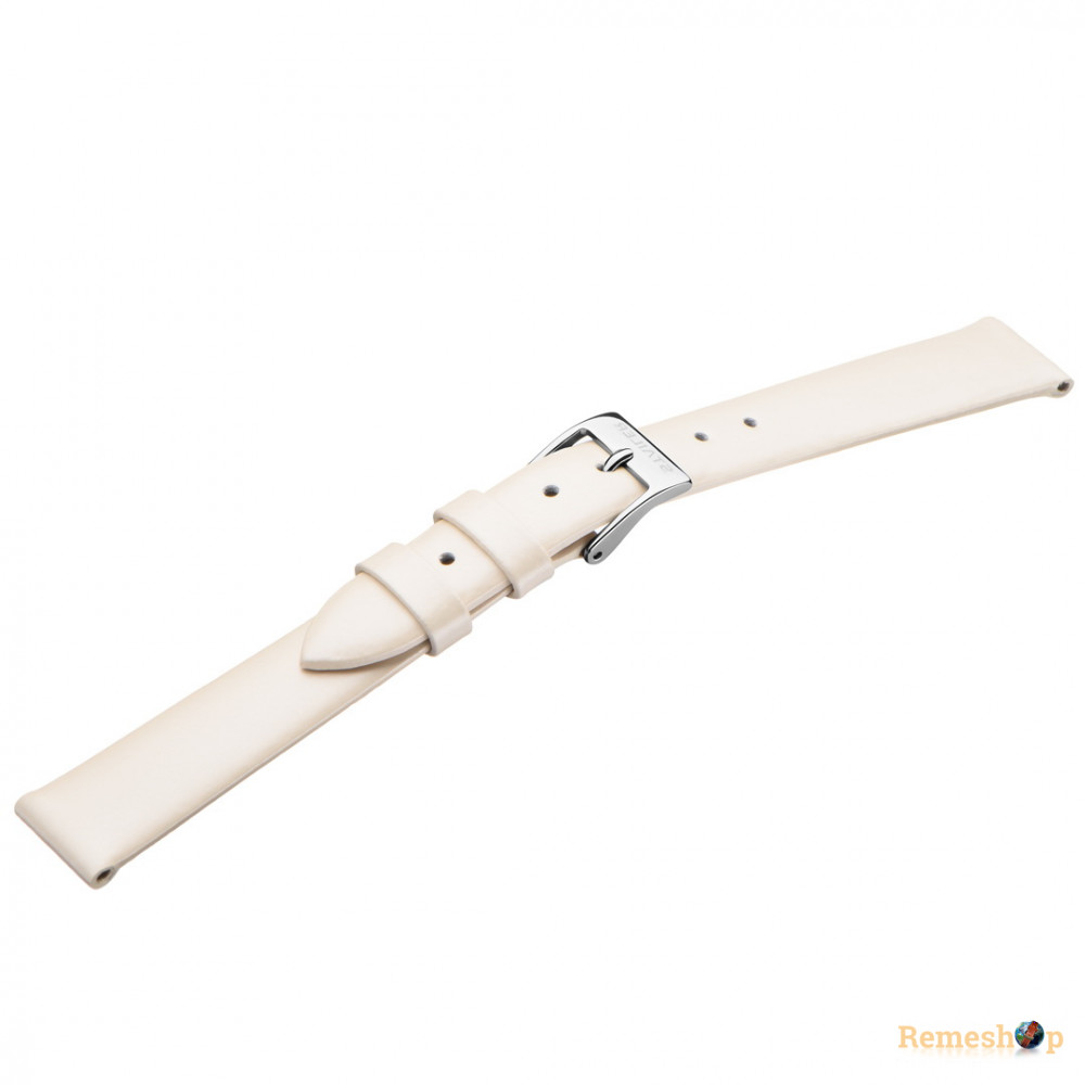 Ремінець шкіряний Stailer 124S-1401 срібний 14мм