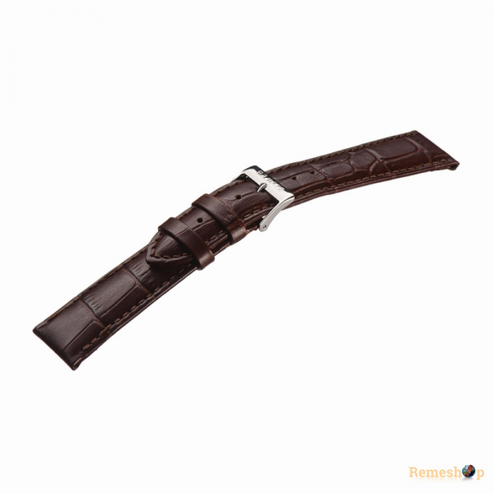 Ремінець шкіряний Stailer 1552-1801 коричневий 18мм