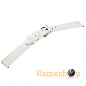 Ремешок кожаный Stailer 1870-1401 белый 14мм